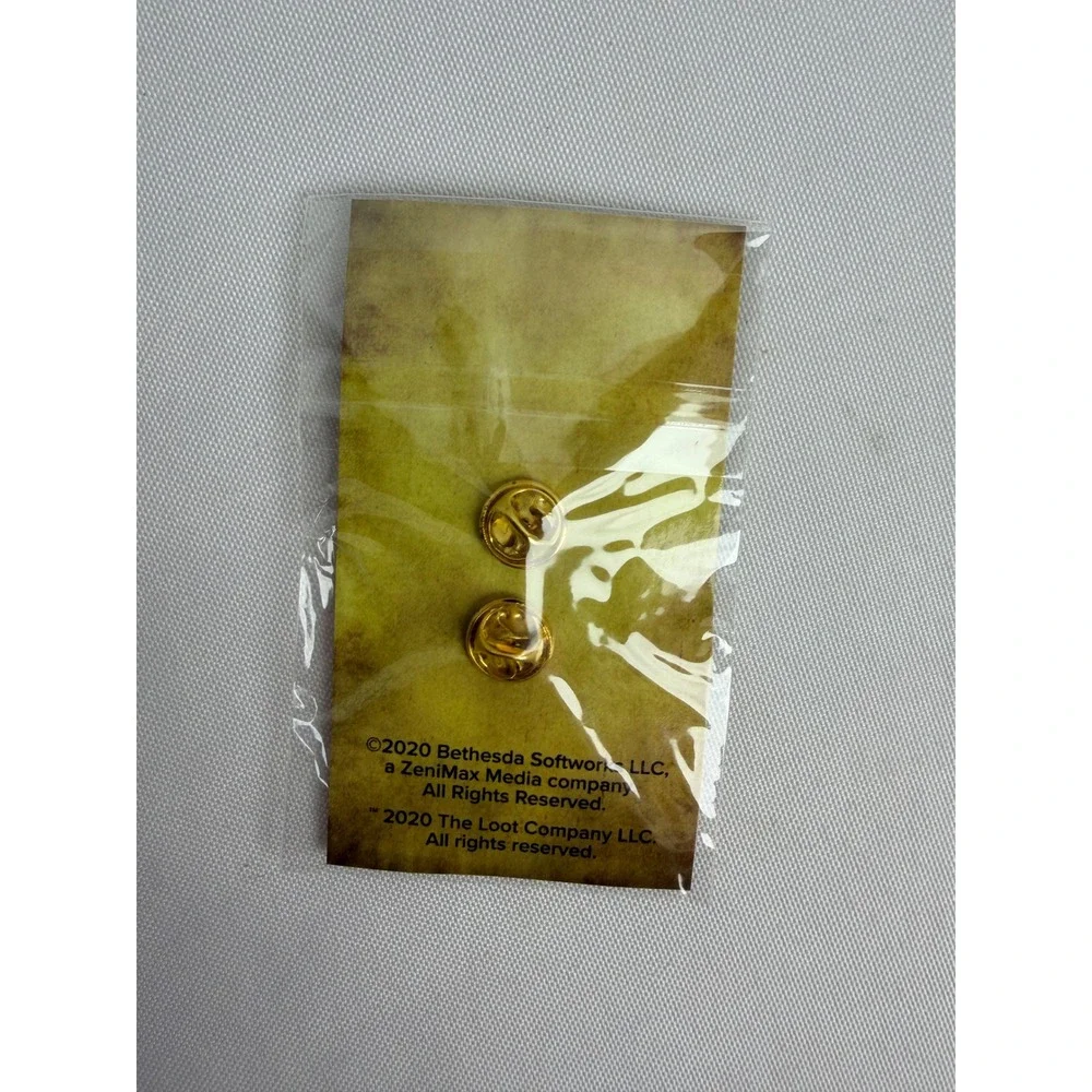 Elder Scrolls Crate Collectible Pin 2020 Bethesda Loot Crate Snake  Bronze